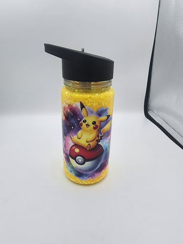 Pikachu Snowglobe Kids Bottle