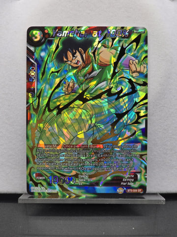 TCG - Yamcha, At 100% - BT5-009 SR - Dragon Ball Super