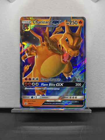TCG - Charizard GX Sun & Moon Sm211 Black Star Promo Hidden Fates