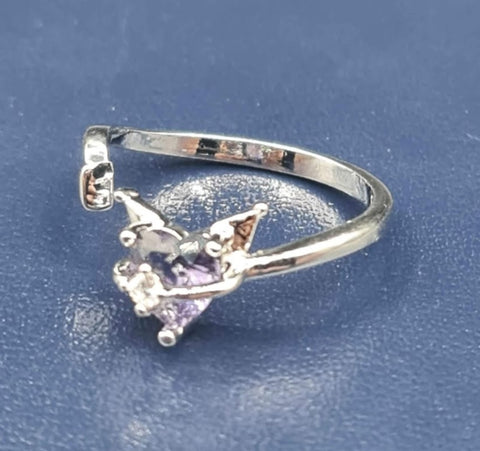 S925 Sterling Silver Kuromi Ring