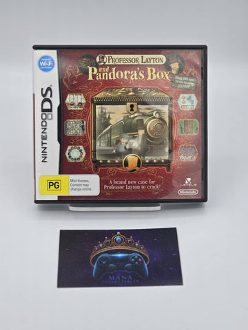 Nintendo DS Professor Layton And Pandora's Box