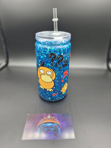 Psyduck 16oz Snowglobe Tumbler